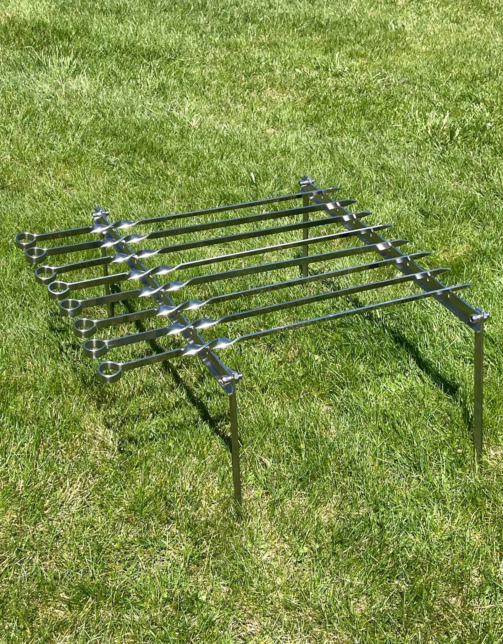 Heavy-duty Stainless Steel Folding BBQ Grill / MANGAL / TAGANOK