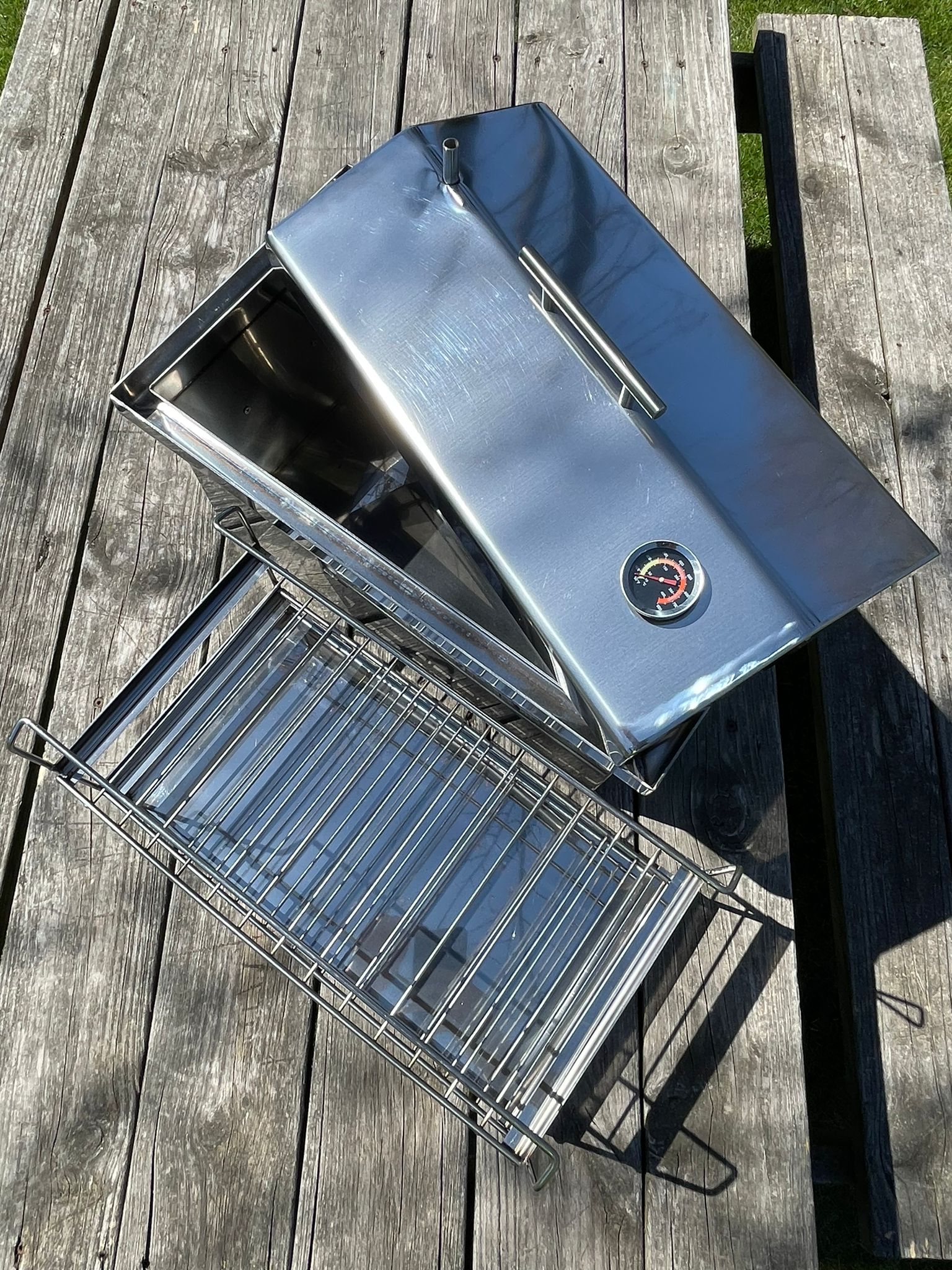 Heavy-duty Stainless Steel Smoker
