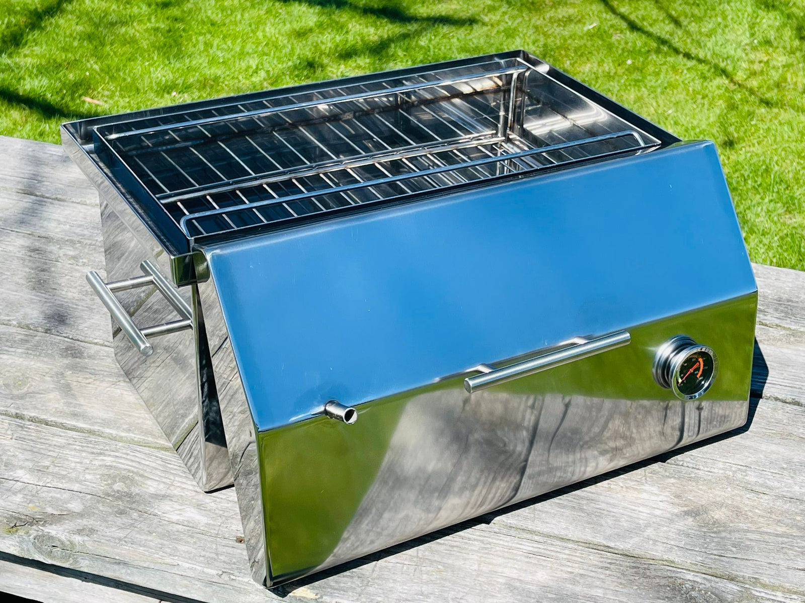 Heavy-duty Stainless Steel Smoker
