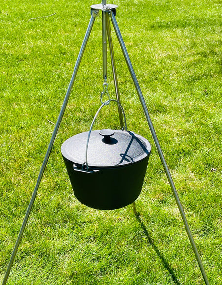 Heavy-duty Stainless Steel Tripod For Cauldron