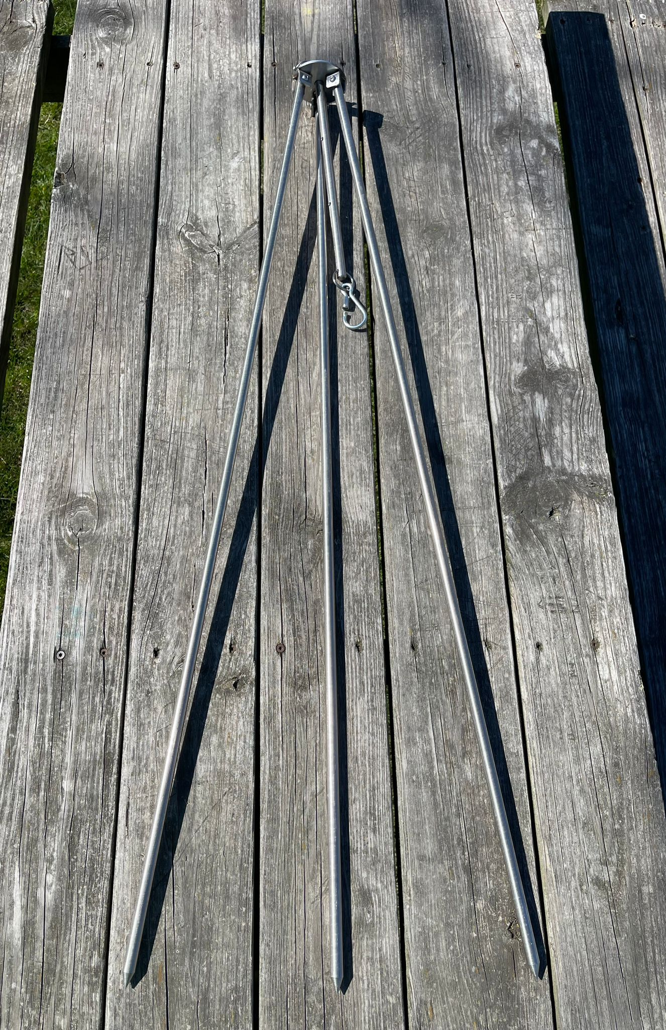Heavy-duty Stainless Steel Tripod For Cauldron