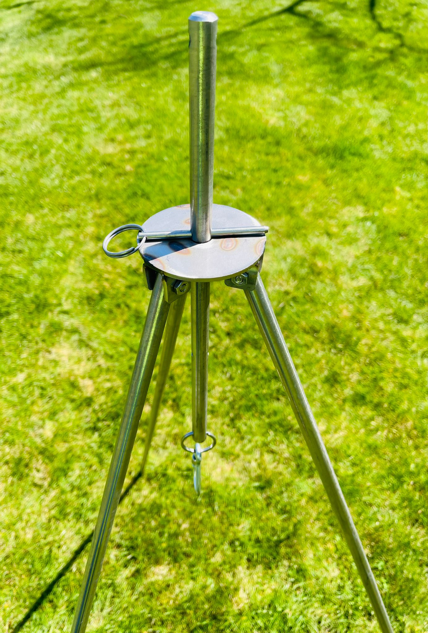 Heavy-duty Stainless Steel Tripod For Cauldron