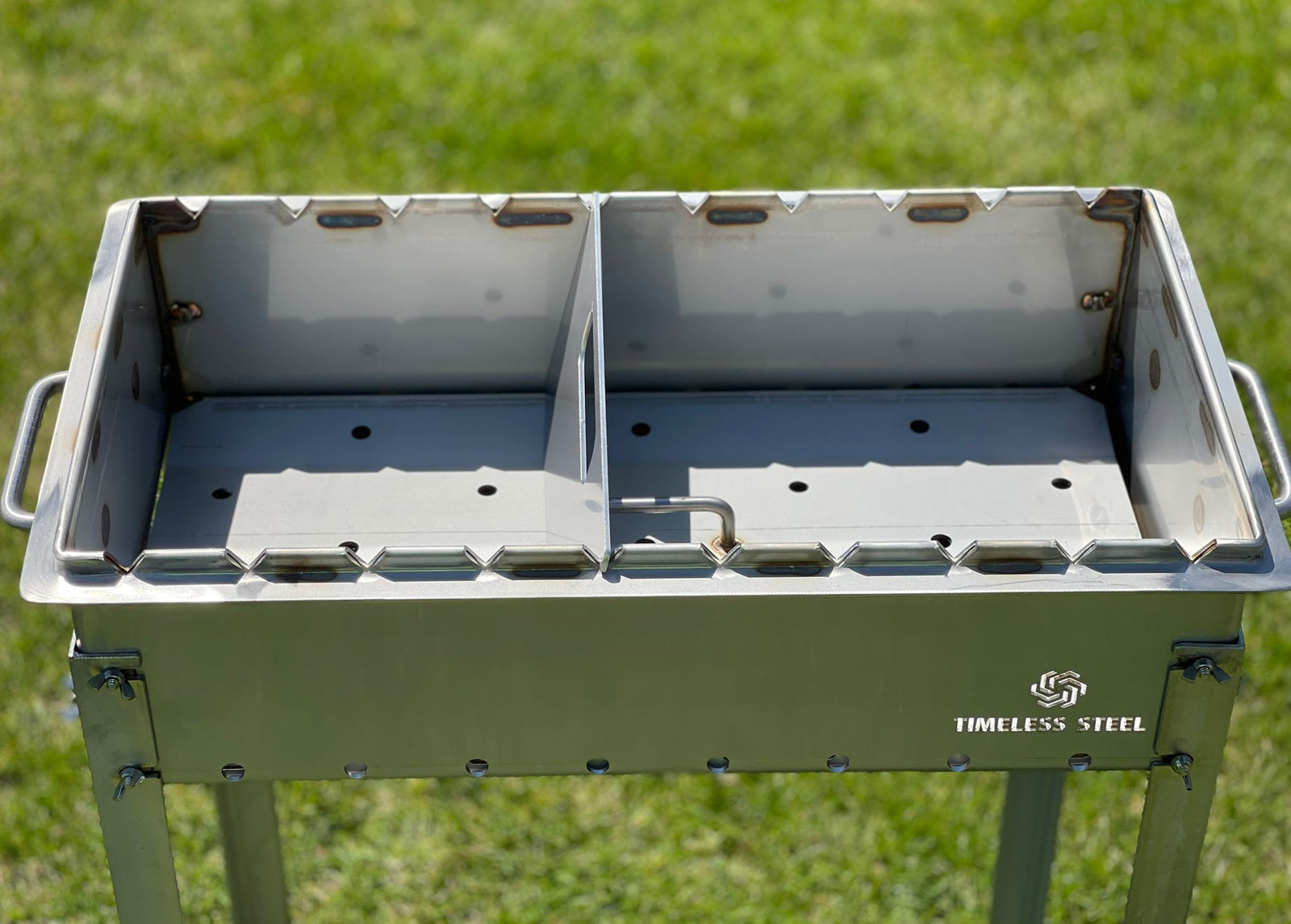 Stainless Steel Divider for BBQ Grill / MANGAL