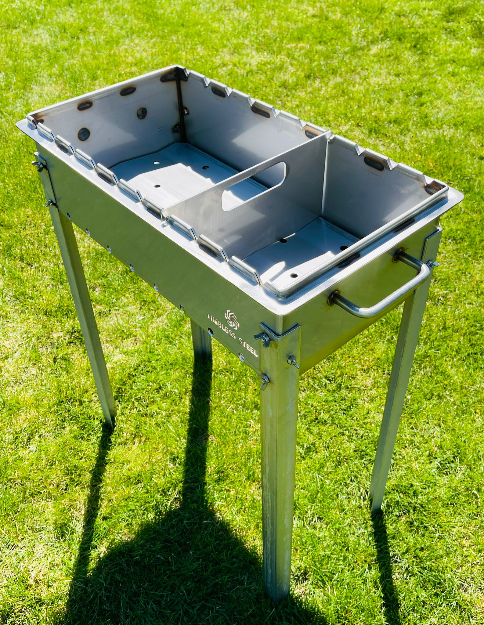 Stainless Steel Divider for BBQ Grill / MANGAL