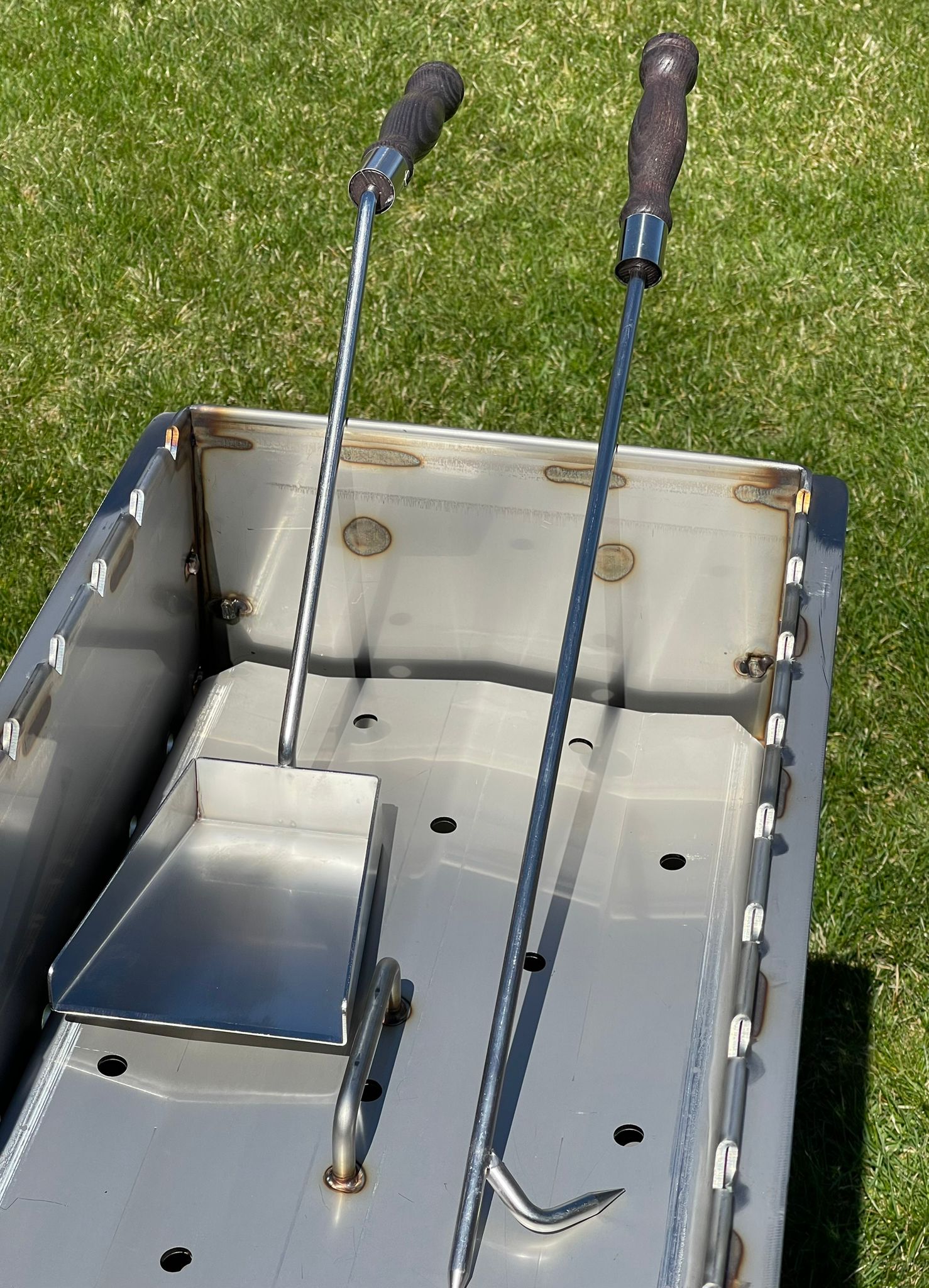 Heavy-duty Stainless Steel Fire Poker And Shovel