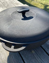 Cast Iron Cauldron 12L / WOK with Lid