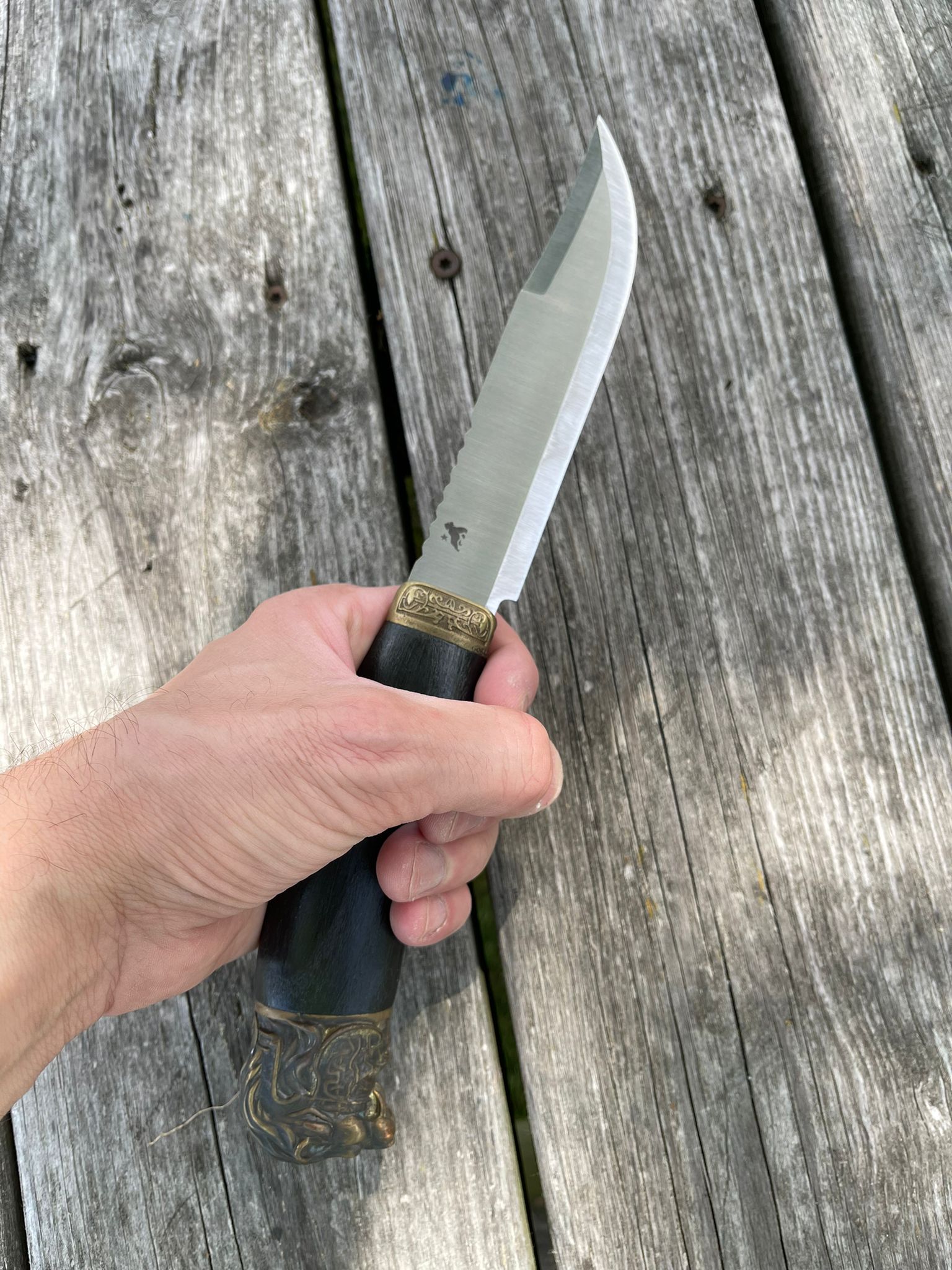 Heavy-duty KNIFE Viking Simple with case