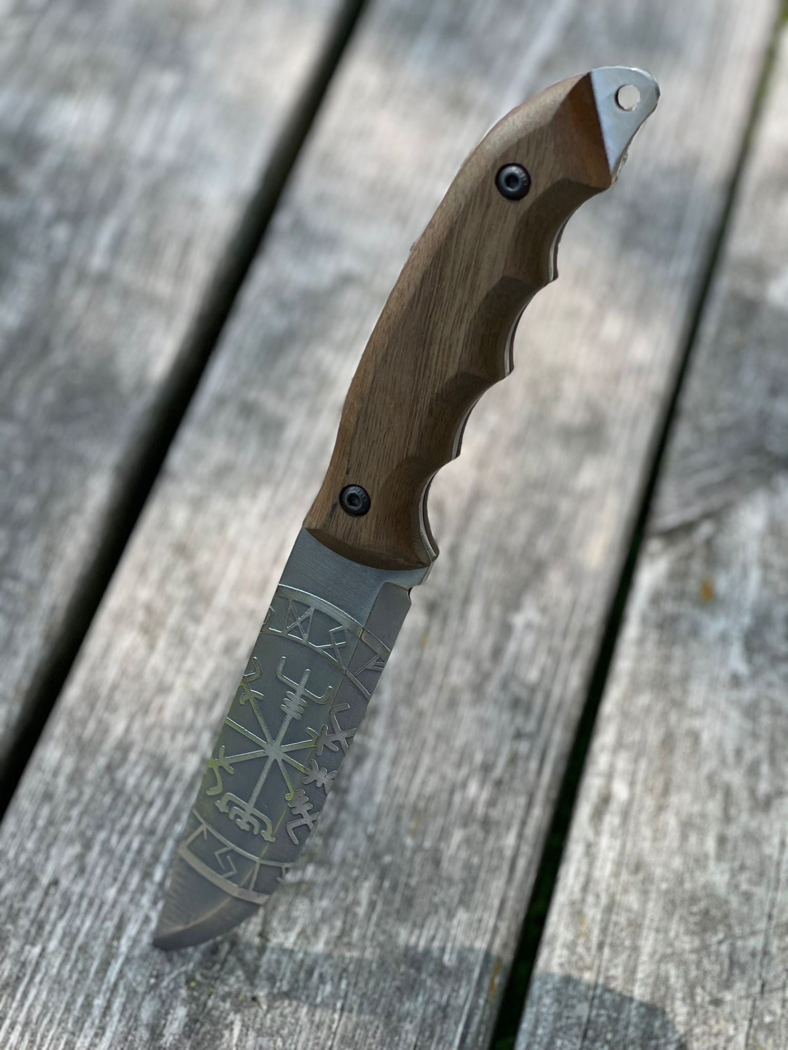 Heavy-duty KNIFE Norwegian with case