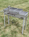 Heavy Duty Stainless Steel Electric Skewer Rotisserie – Automatic 10 Skewer Rotating Grill / Mangal