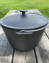 Cast Iron Cauldron 8L with Lid