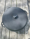 Cast Iron Cauldron 8L / WOK with Lid