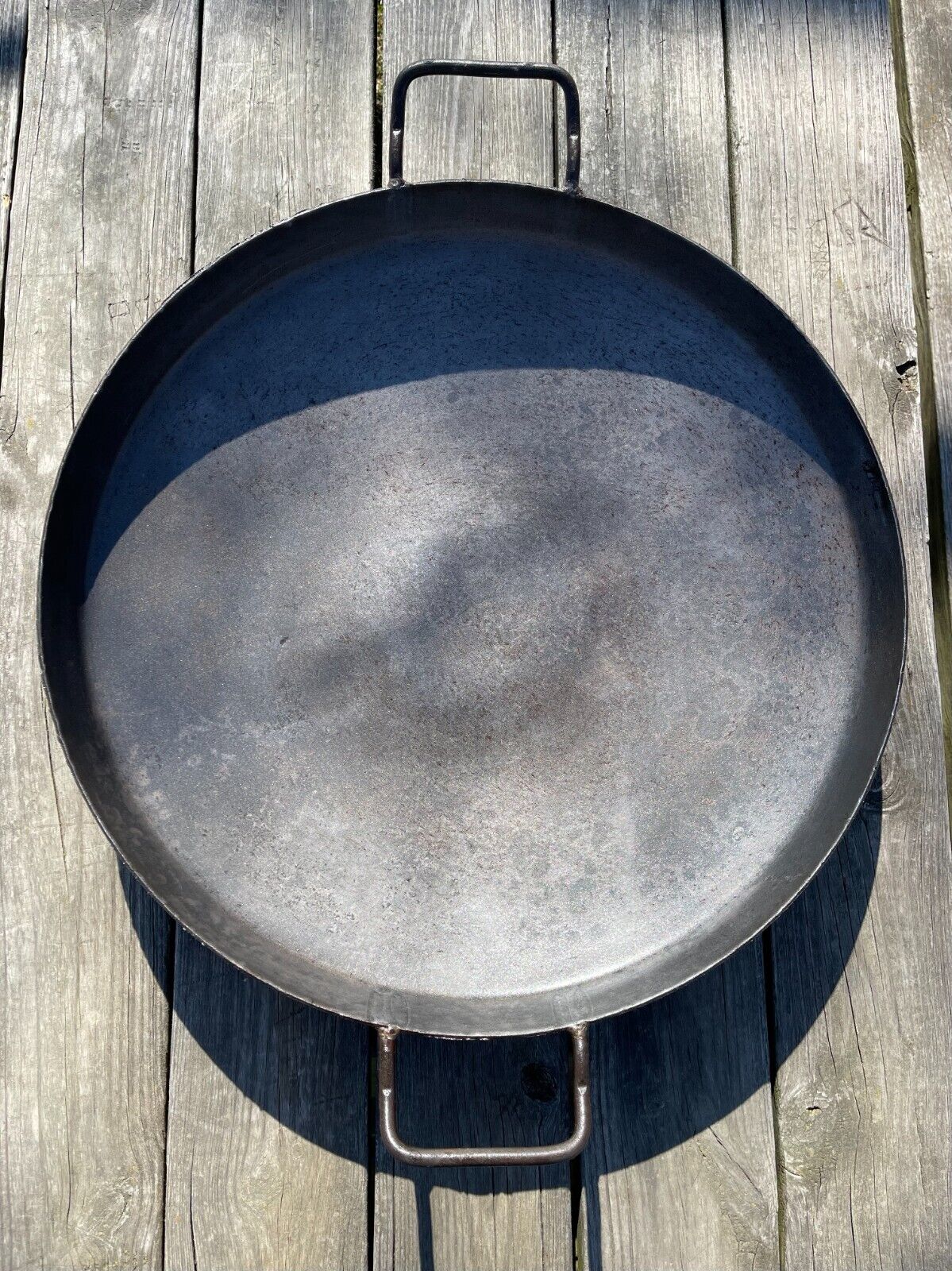 Heavy-duty Steel Discada 22" with Sides / BBQ Disc / Wok