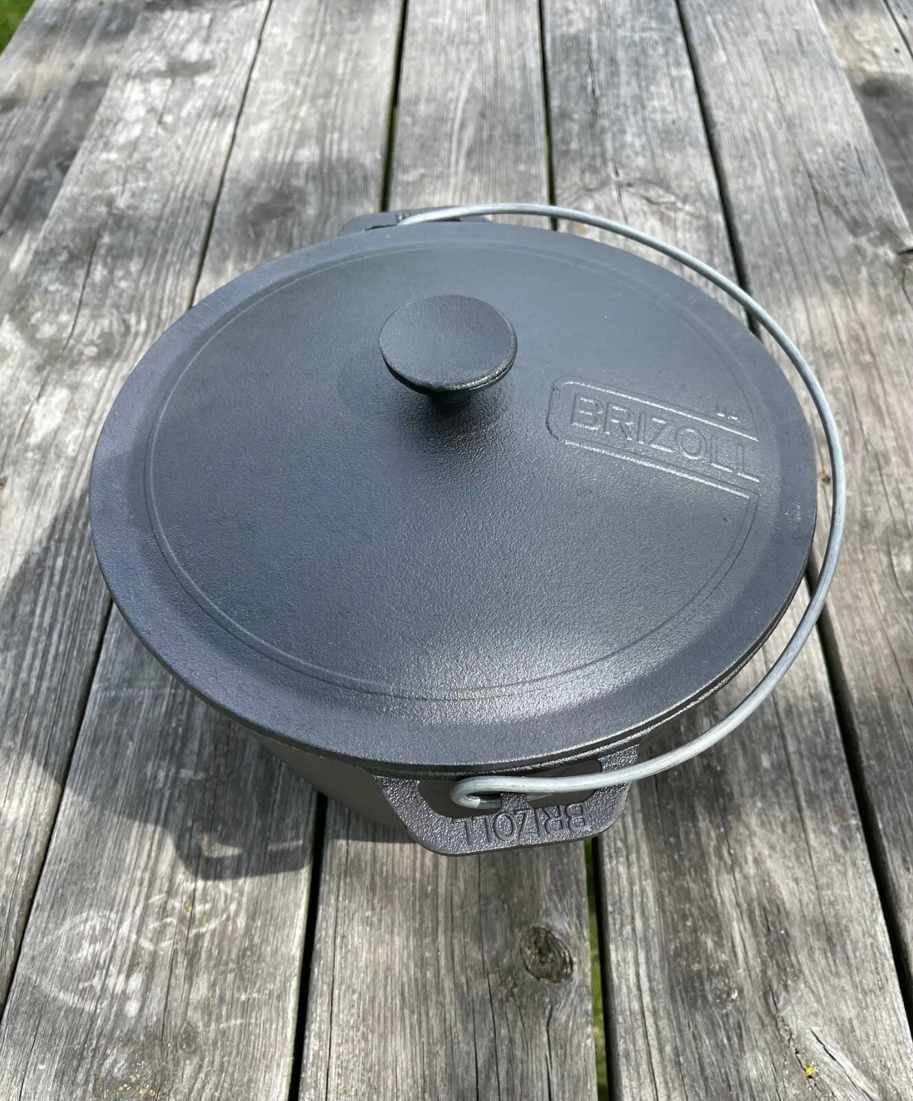 Cast Iron Cauldron 8L with Lid