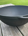 Cast Iron Cauldron 8L / WOK with Lid