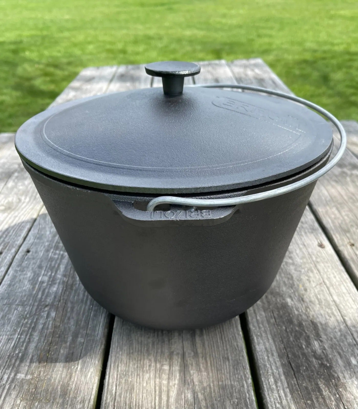 Cast Iron Cauldron 8L with Lid